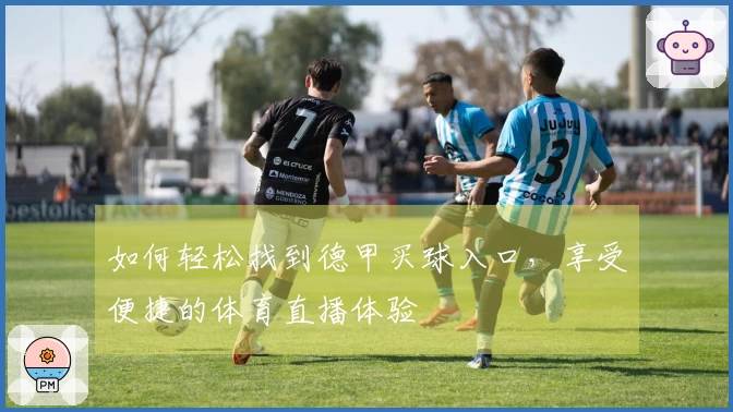 如何轻松找到德甲买球入口，享受便捷的体育直播体验